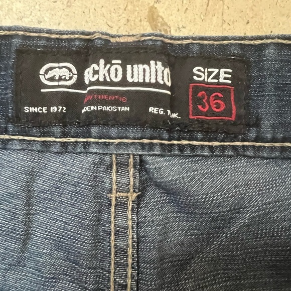 Ecko Unltd Jean Shorts Size 36 - Picture 4 of 7